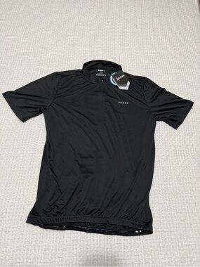 BikeWa black cycling jersey Size XXL, NEW WITH TAGS.